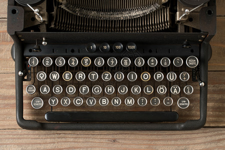 最佳商业模式工作室的回溯风格打字机最佳视图背景