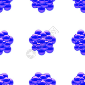摘要分子球设计蓝背景分子结构原无缝的班纳医学背景抽象分子球设计图片