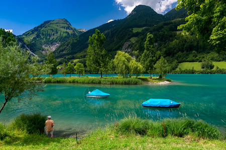 瑞士奥布瓦尔登州瑞士阿卑斯山瑞士隆格伦村图片