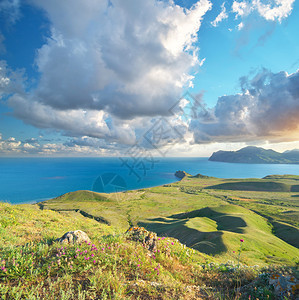 海山泉湾的自然景观图片