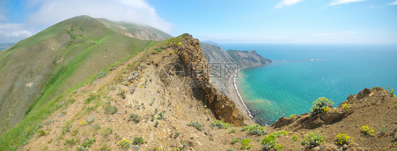 海山泉湾大全景自然观构成图片