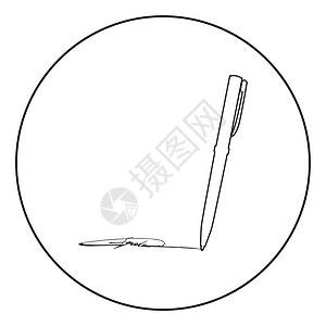 书桌上的笔墨插画_书桌上的笔墨卡通_书桌上的笔墨插图_手绘_板绘_摄