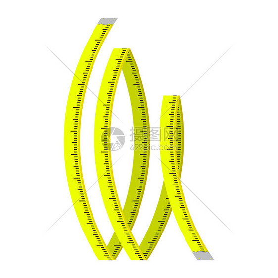 手持Roulette建筑工具白色背景隔离的工业措施磁带图标手持的建筑工具图片
