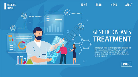 遗传疾病诊所遗传学家高清图片