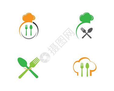勺和叉矢口图示设计图片