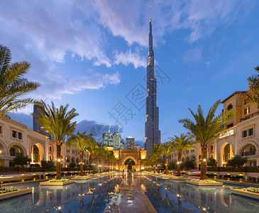 迪拜风景图片