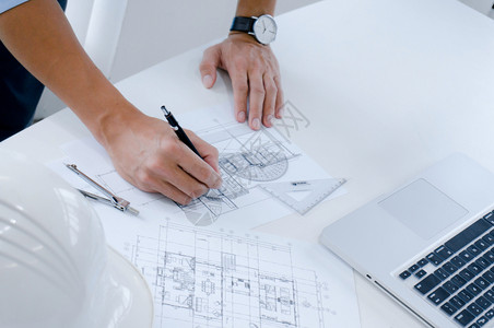内地设计师公司成就规划设计关于带指南针的团队工作概念蓝图图片