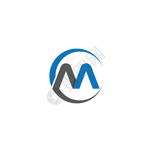 5米排插m字母标识矢量图插设计插画