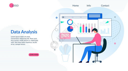 在交互式白板和现代NFC技术上分析结果视觉个人与PC图示和表一起工作矢量说明着陆页提供有效的数据分析应用互联网高清图片素材