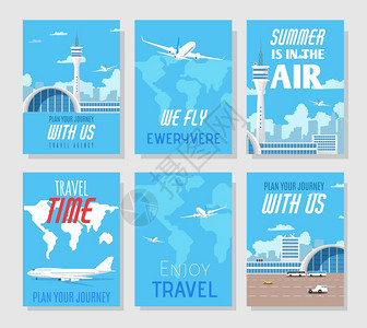 世界旅行航空销售和折扣传单海报图片