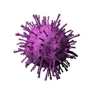 19在医学概念中亚洲流感染的爆发是全世界流行病的危险关闭显微镜细胞图片