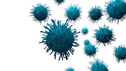 19亚洲流感染的爆发在医学概念上是全世界流行病的危险关闭显微镜细胞图片