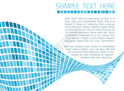 背景摘要以蓝色方形制成为您文本的位置图片