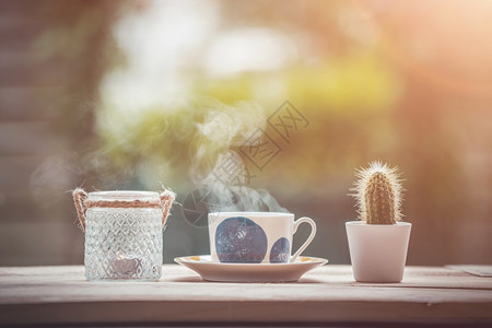 茶空间在自己的花园里喝杯茶复制空间背景