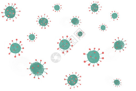 新冠19新冠的危险冠状流感covid新冠细胞图片