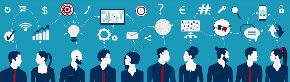 中外文化交流派对插画_中外文化交流派对卡通_中外文化交流派对插图