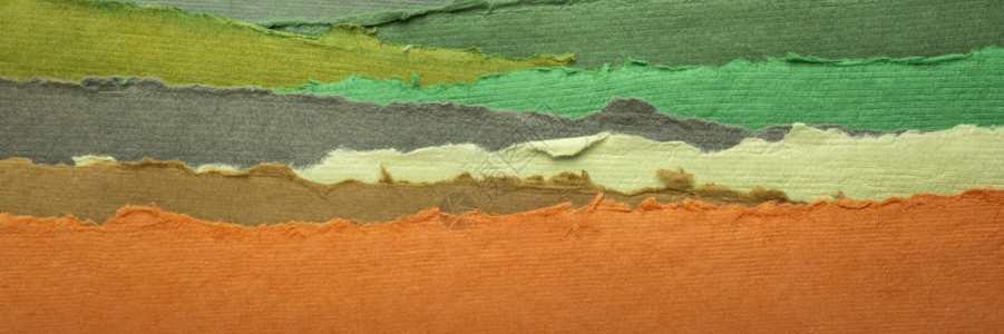 色彩多的抽象景观由回收的棉花布料长的网络横幅制作多彩手工印地安人文件汇编背景图片