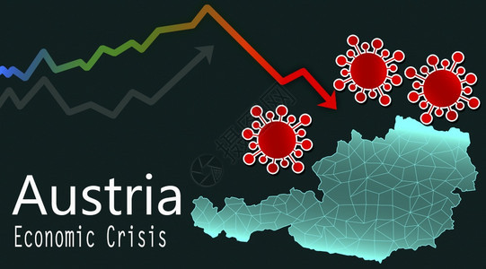 奥地利因引起的经济危机3d图片