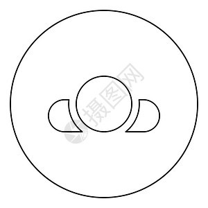 圆形黑色矢量显示平板风格简单图像圆形黑色矢量显示平板风格图像圆形黑色矢量显示平板风格图像图片