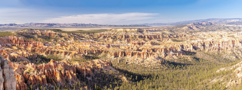 美国犹他州BryceCanyon公园观点美公园景观旅游目的地和概念WebBanner作物图片