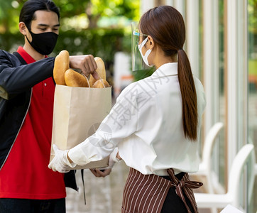 食品交付服务概念在科罗纳流行后出现新常态图片