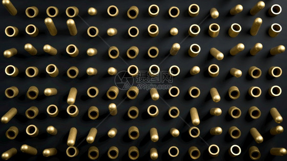 3d将金圆柱和黑底形状的抽象图像转换成黑色背景的金圆柱和形状抽象图像c将金圆柱和黑色背景的形状抽象图像转换成黑色背景的抽象图像用图片