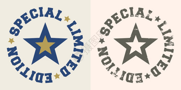 带有恒星的特别限版邮票矢量图示有恒星的特别限版邮票图片