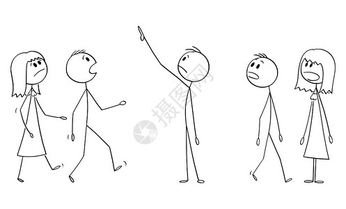 闭眼抬头男人插画