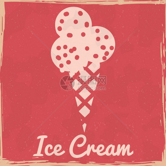 IceCreamconne甜的海报Texturcontreamcontwe甜的贴画图片