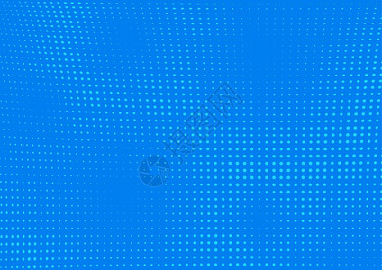 蓝点Popart半色图背景背景图片