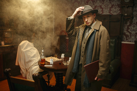 电影大侦探皮卡丘刑事侦查探长正在调一起谋杀案背景