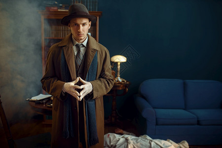 电影大侦探皮卡丘刑事侦查探长正在调一起谋杀案背景