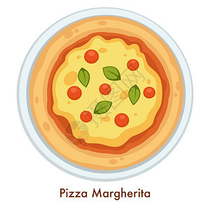 意大利食用谱意大利菜马格瑞塔料意大利用海产品用比萨披玛格瑞塔食品图片