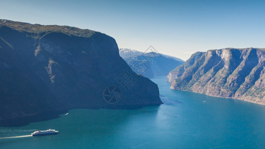 Aurlandsfjordfjord地貌挪威斯堪的纳维亚旅游路线挪威AurlandsfjelleFjord地貌挪威Aurland图片