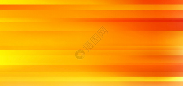 摘要黄色和橙梯度颜模糊运动背景横形水平移动壁纸矢量插图图片