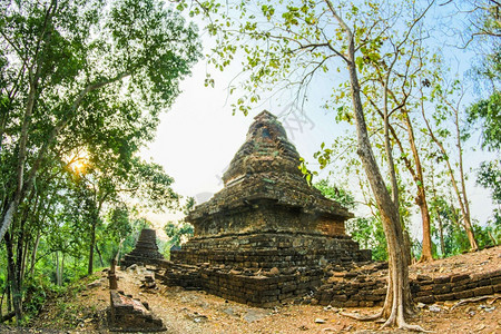 泰国Sishachanalai历史公园Sukhothai图片