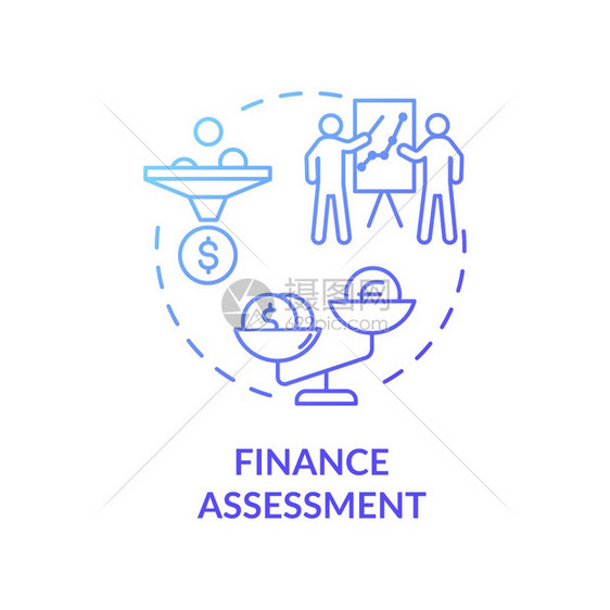 财务评估概念 图片