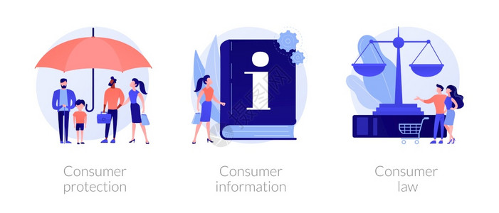 客户和责任买方卖关系条例消费者保护信息法比喻病媒孤立概念比喻插图消费者保护病媒概念比喻图片