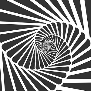 时空扭曲插画
