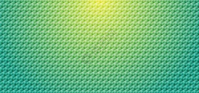 绿色梯度摘要颜几何立方体马赛克图案背景和纹理矢量插图图片
