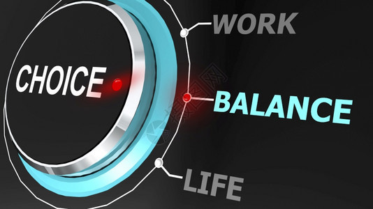 工作生活平衡选择背景图片
