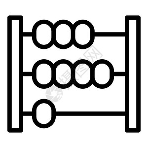 算盘工具插画_算盘工具卡通_算盘工具插图_手绘_板绘_摄图网