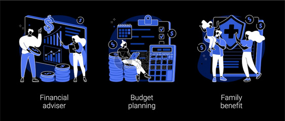 财务顾问预算规划家庭福利投资图片