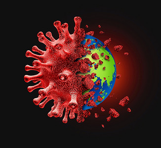 世界恢复和流感或冠状全球疫苗是国际社会医学界与传染病细胞作斗争为从3D造成的大流行病中恢复的象征图片