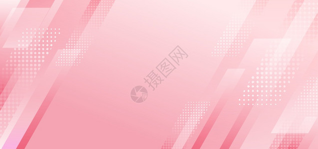 粉红色花粉色对角条形摘要具有半调效应背景的几何矢量插图插画