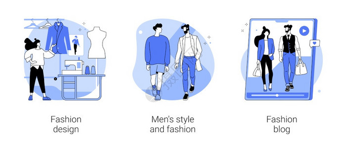 购物节服装品牌促销抽象概念矢量图图片
