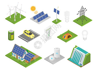 计量绿色技术创新生态工业收集替代能源太阳电池板和风车可补充资源和回收废物生态病媒隔离装置计量绿色技术创新生态工业收集替代能源太阳图片