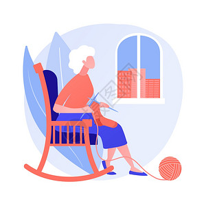 老年人的孤独感老年人与世隔绝的问题老年人单独坐在空房间里的漫画人物退休与世隔绝孤独矢量立概念比喻说明老年人与世隔绝的病媒概念比喻图片