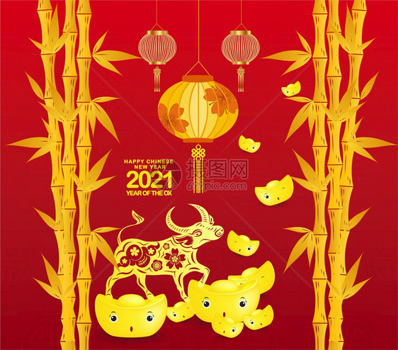 201年新快乐氧化黄的标志金蛋新年201的金竹背景图片