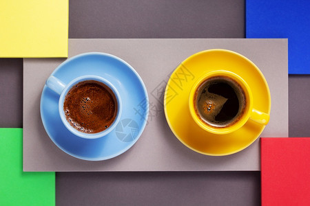 抽象背景咖啡杯纸质表面纹理图片